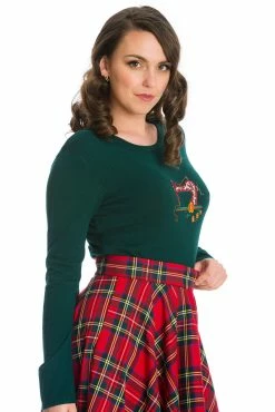 Banned Retro Shop -Banned Retro Shop banned JP57068 sweing bee jumper green 1 ca629c7d 150a 46ef 9d37 3e8b1427e322 1024x1024