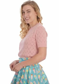 Banned Sweet Gardina 40's Jumper Pink -Banned Retro Shop banned JP57113 sweet gardina jumper pink 2 6a4d4a5f 5877 4805 a395 36d8d8508b75 1024x1024