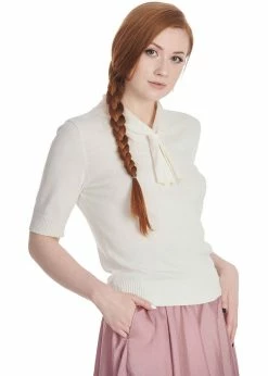 Banned Ahoy Sail 40's Jumper Offwhite -Banned Retro Shop banned JP57114 ahoy sail jumper offwhite 1 80d33348 2e4f 4368 99c4 bda42595f604 1024x1024