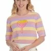 Banned Ice Cream 50's Jumper Pink