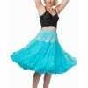 Banned 50's Petticoat Long Blue