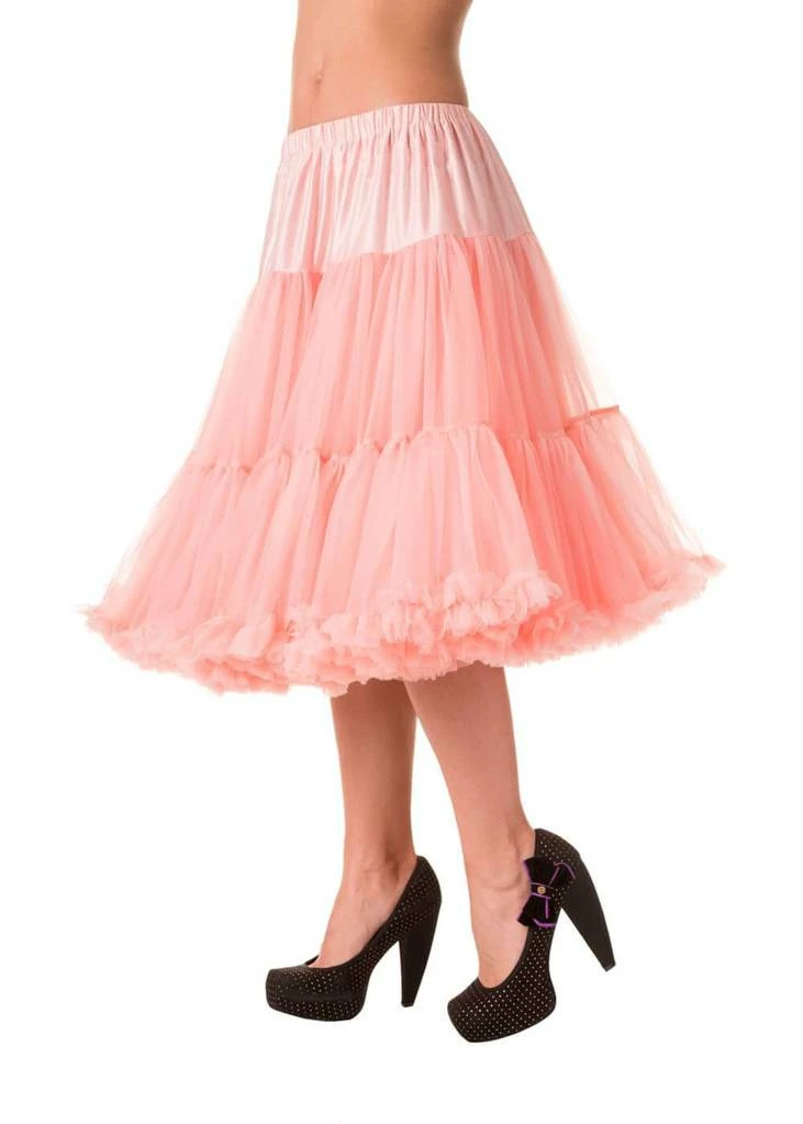 Banned 50's Petticoat Long Pink 1 Banned 50's Petticoat Long Pink