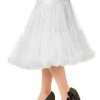 Banned 50's Petticoat Long White