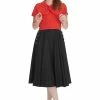 Banned Polly May Swing Skirt Black