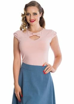 Banned Be Free 50's Top Pink