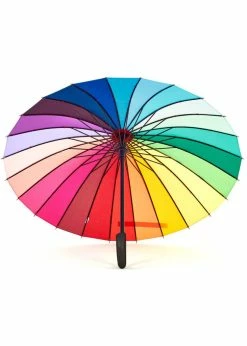 Loving Rain Everyday Rainbow Umbrella -Banned Retro Shop loving rain EDSRAINR everyday rainbow 2 1024x1024