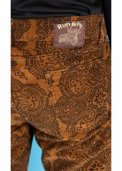 Run & Fly Mens Hendrix Corduroy 70's Flared Trousers Tobacco Brown -Banned Retro Shop run and fly JM1606 hendrix trousers tobacco 3 31d1445d 5ffe 4b11 897e fa0d7c98c353 1024x1024