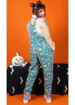 Run & Fly Pumpkin Patch 70's Dungarees Pastel -Banned Retro Shop run and fly JM2179 pumpkin patch dungarees pastel 0 1024x1024