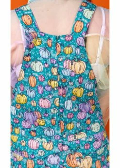 Run & Fly Pumpkin Patch 70's Dungarees Pastel -Banned Retro Shop run and fly JM2179 pumpkin patch dungarees pastel 2 1024x1024