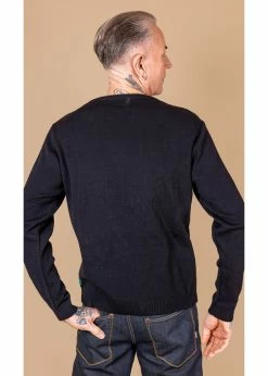 Run & Fly Prince Frog Jumper Black -Banned Retro Shop run and fly JM2195 prince frog jumper blk 5 1024x1024